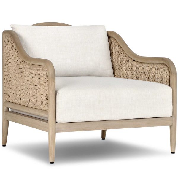 Boerum Outdoor Chaise,Vergo Creme