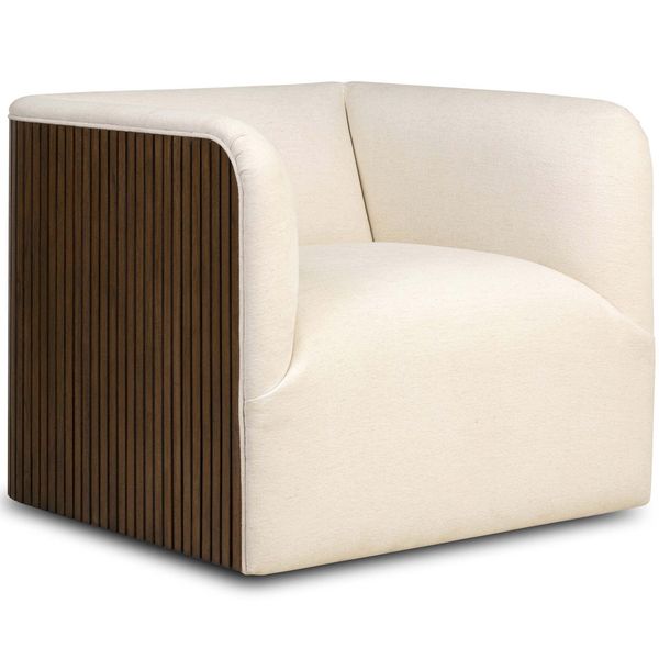 Rory Swivel Chaise, Laughlin Bone