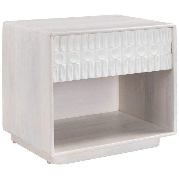 Table Farah de chevet, Whitewashed