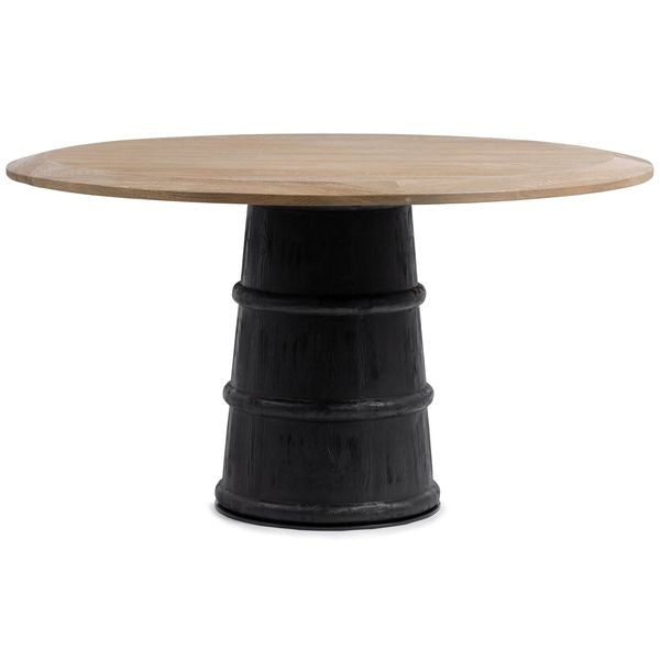 Lunen Round Table a manger, Soft Reef Noir