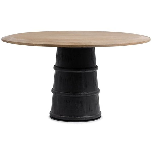 Lunen Round Table a manger, Soft Reef Noir