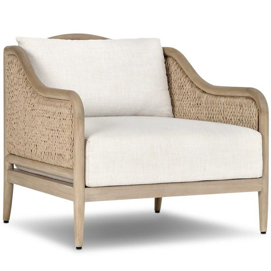 Boerum Outdoor Chaise,Vergo Creme