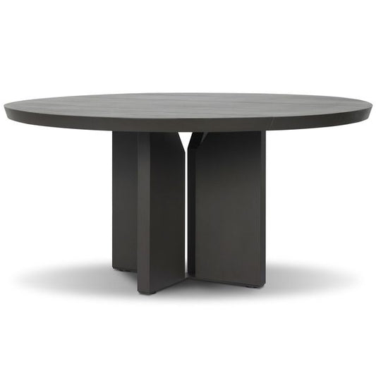 Ernest Outdoor Metal Table a manger, Bronze