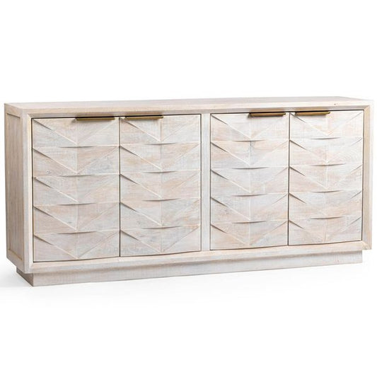 Marvin 4 Door Buffet, Creme