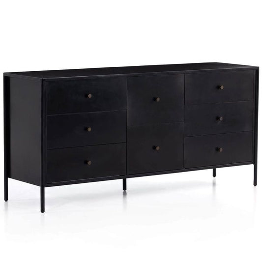 Soto 8 Drawer Commode, Noir