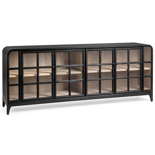 Waverly Cabinet, Satine Noir